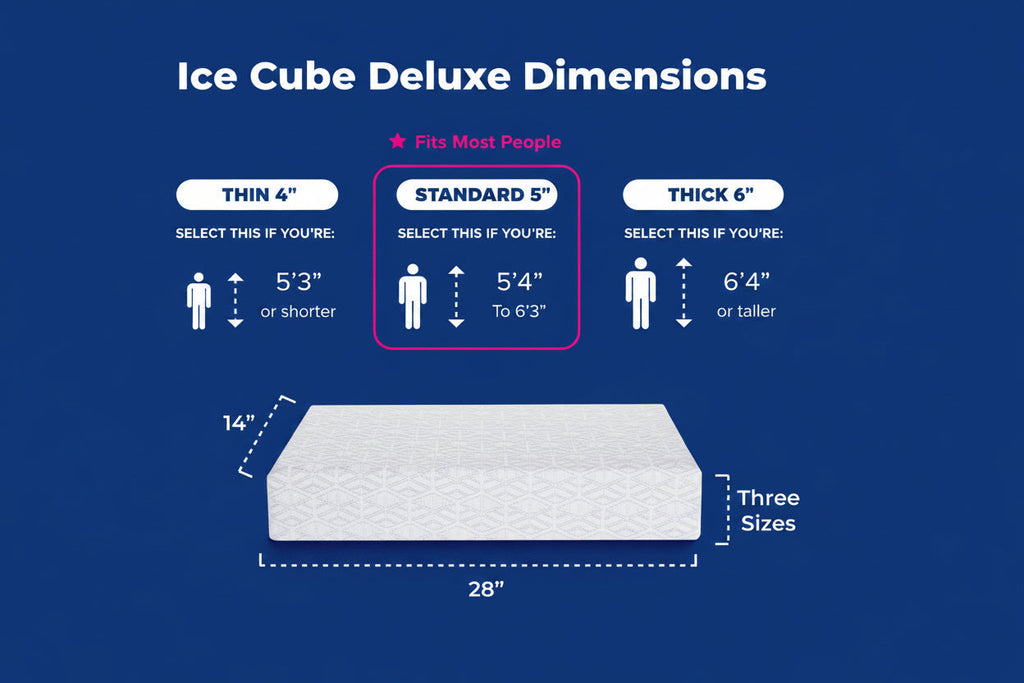 Onenes Cooling Memory Foam Pillow – Queen & King Size