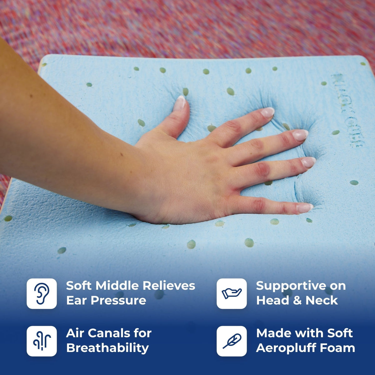 Onenes Cooling Memory Foam Pillow – Queen & King Size