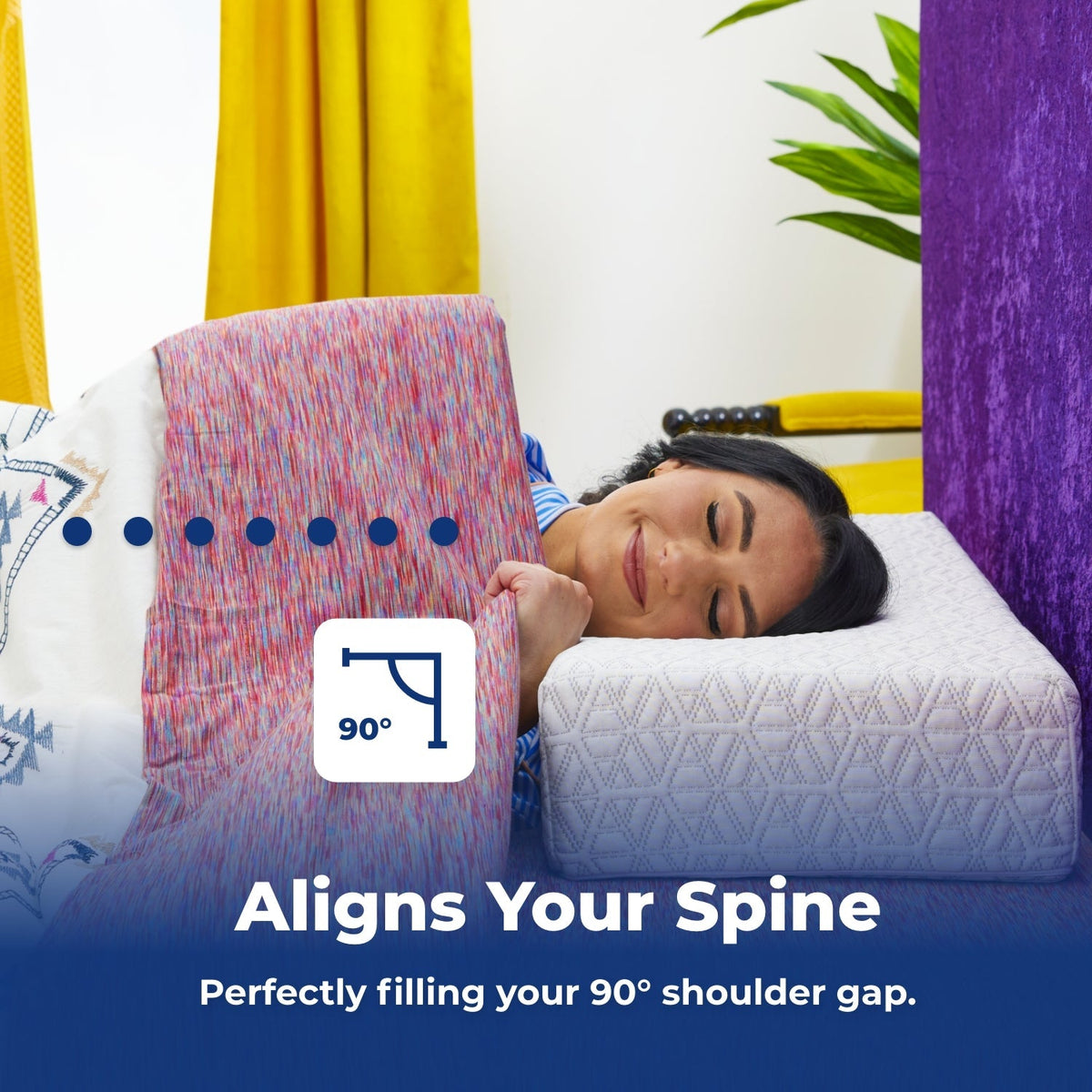 Onenes Cooling Memory Foam Pillow – Queen & King Size