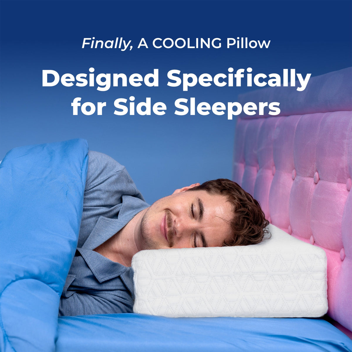 Onenes Cooling Side Sleeper Pillow – Standard Size