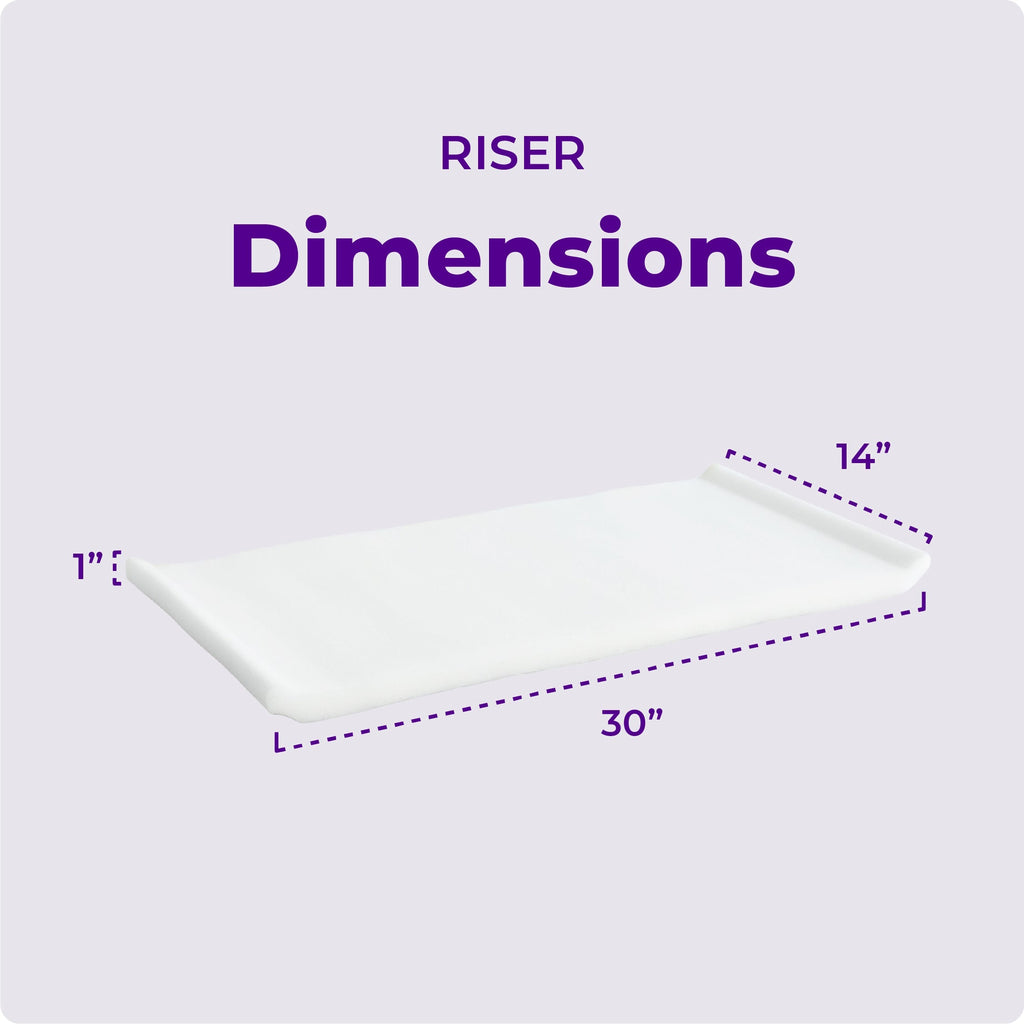 Onenes 1" Cooling Pillow Height Riser