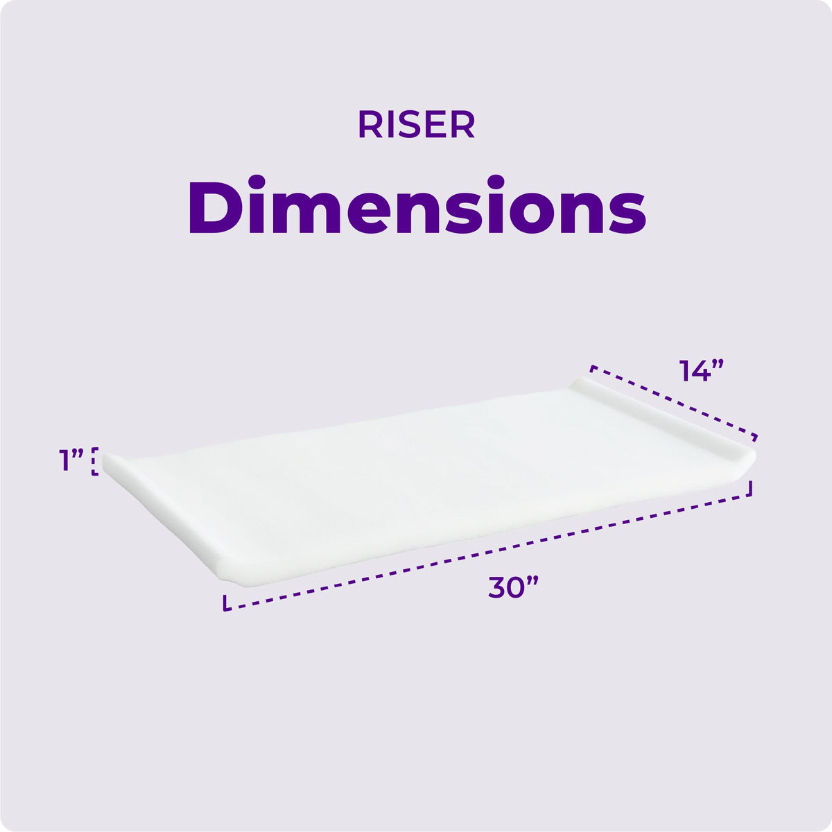 Onenes 1" Cooling Pillow Height Riser