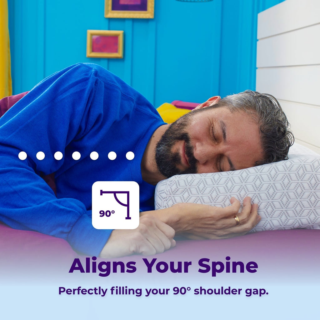 Onenes Deluxe 6" Side Sleeper Pillow – Queen & King Size